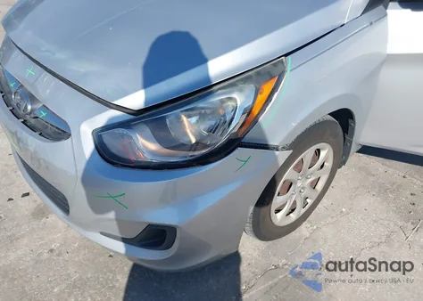 2014 Hyundai Accent Gs z USA, uszkodzony, nr VIN KMHCT5AE5EU188540